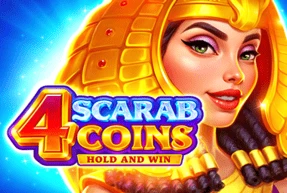 4 Scarab Coins: Hold and Win Mobile